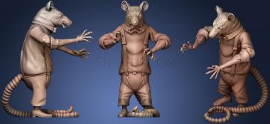 3D model Mafia Rat (STL)